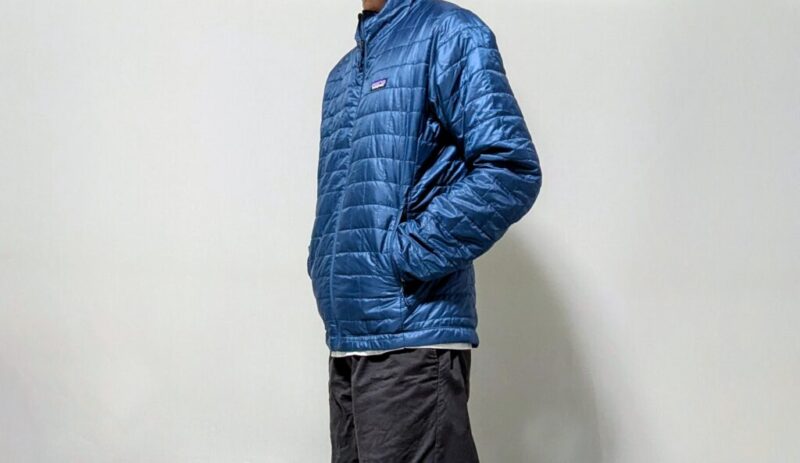 ナノパフジャケットの着心地