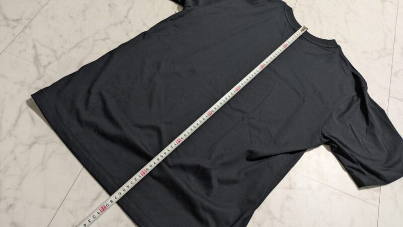 無印良品天竺編みクルーネックTシャツは洗濯すると縮むのか縮み具合を検証レビュー